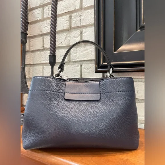 Radley London deep navy blue crossbody bag with hand strap - Picture 3 of 15